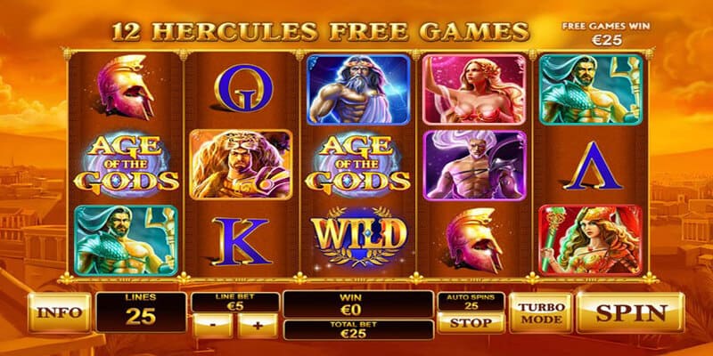 Biểu tượng Wild của game Age of the Gods 789WIN